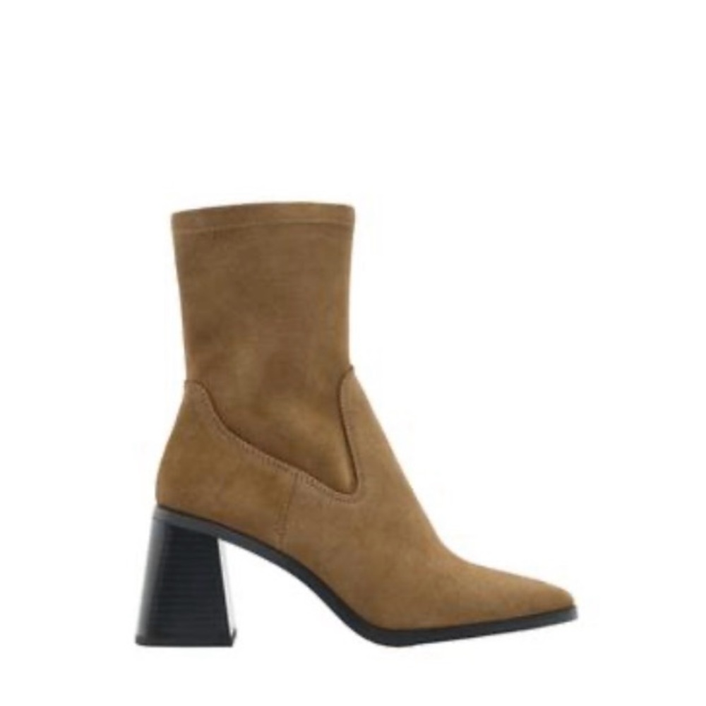 Zara Brown Ankle Booties